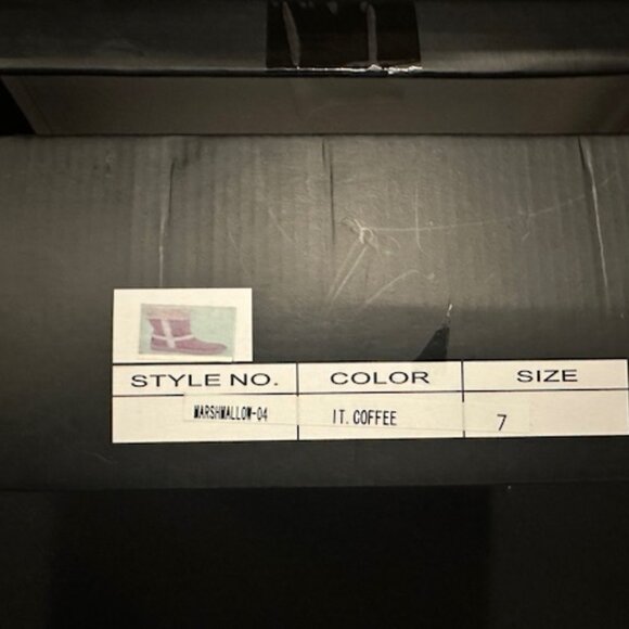 Light Coffee Mi.iM Marshmallow Booties - Picture 6 of 6